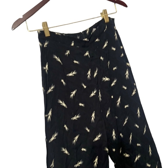 REFORMATION Sorrenti Rocketman Rockets High Waisted Wide Leg Trousers Pants - Picture 10 of 10